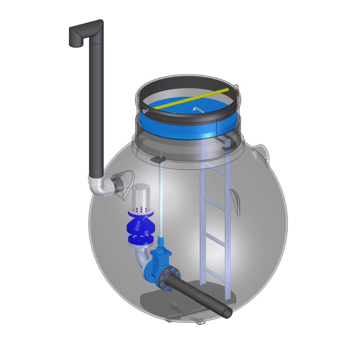 Avluftningsbrunn från BPS