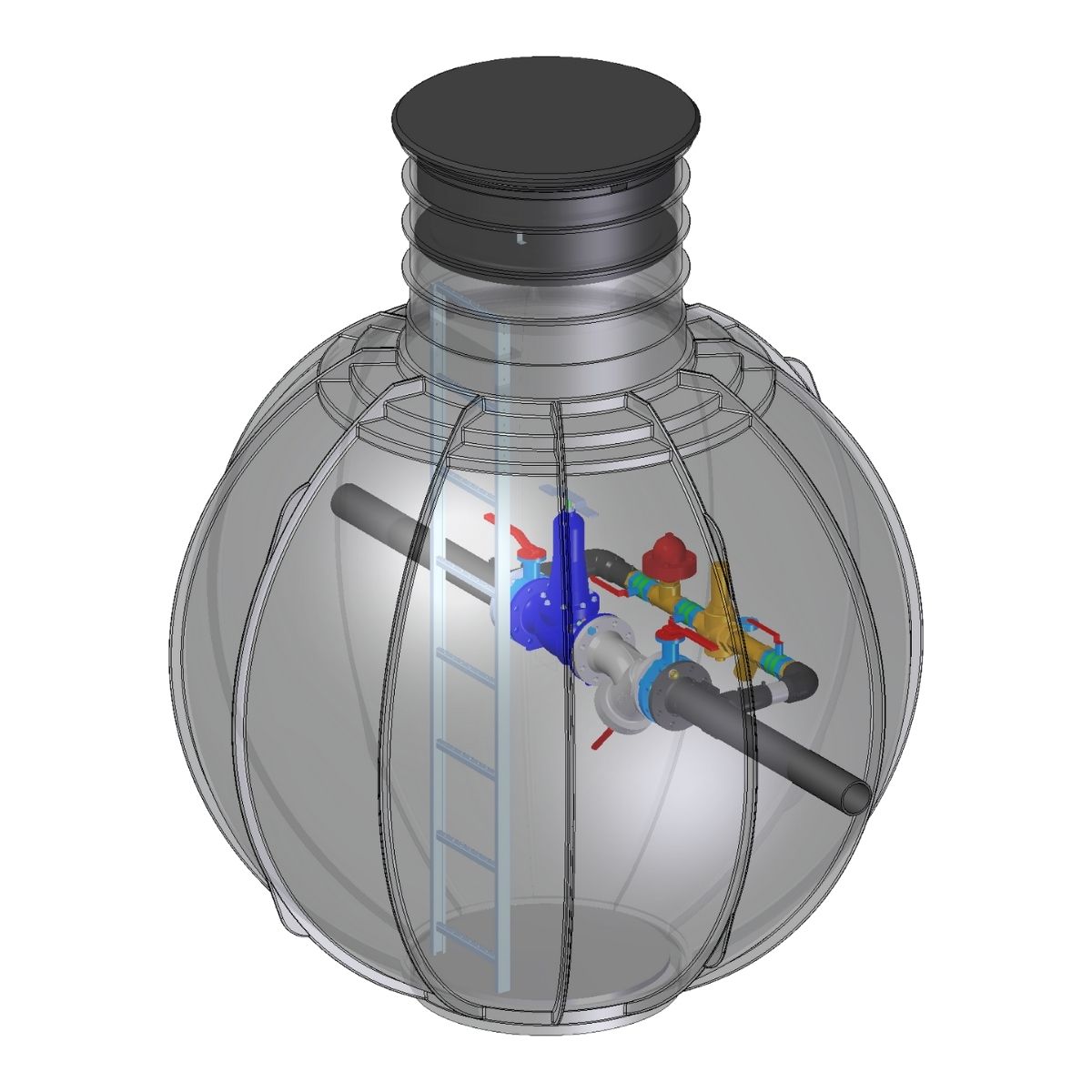 Tryckreduceringsbrunn från BPS